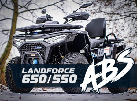 Landforce 550L EPS i 650L Pro EPS – sada s ABS